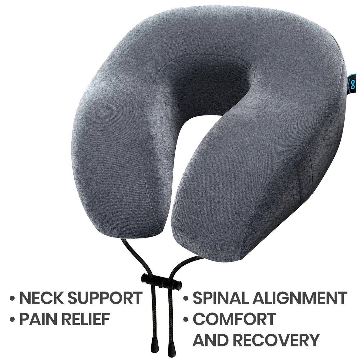 Neck support, pain relief, spinal alignment, comfort and recovery.