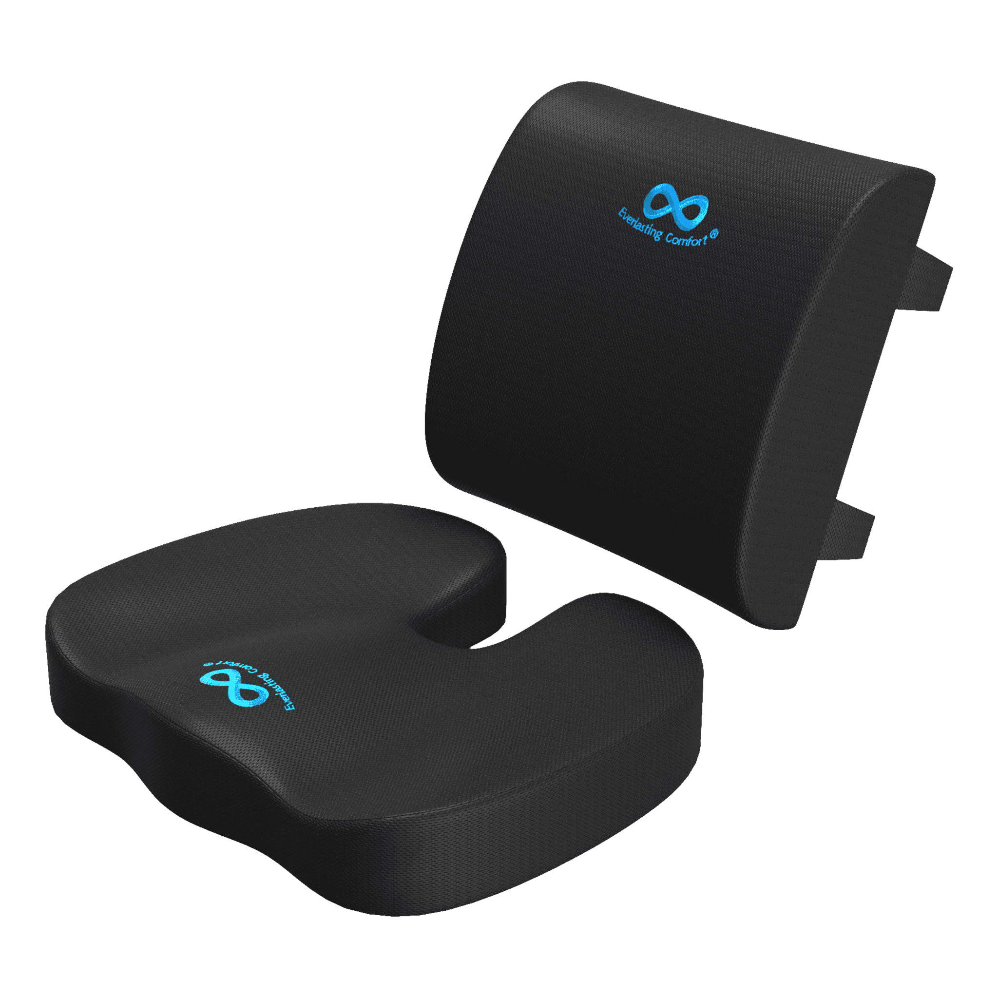 IO face cushion 横浜アリーナ Everlasting Comfort Seat Cushion and Back Cushion Bundle with Full-Bod