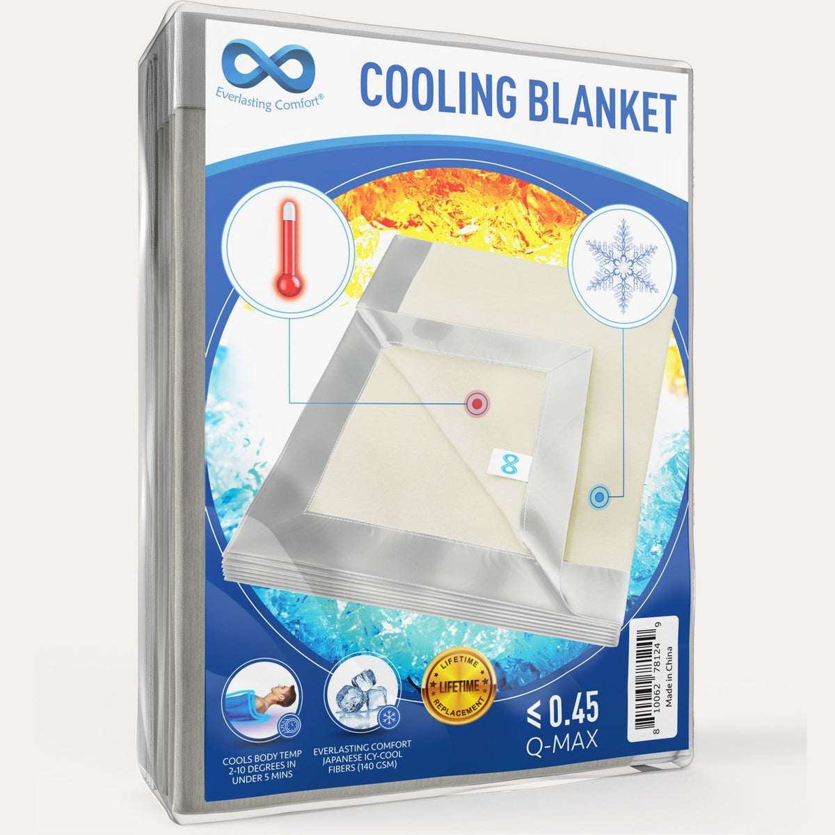 White: Everlasting Comfort Cooling Blanket