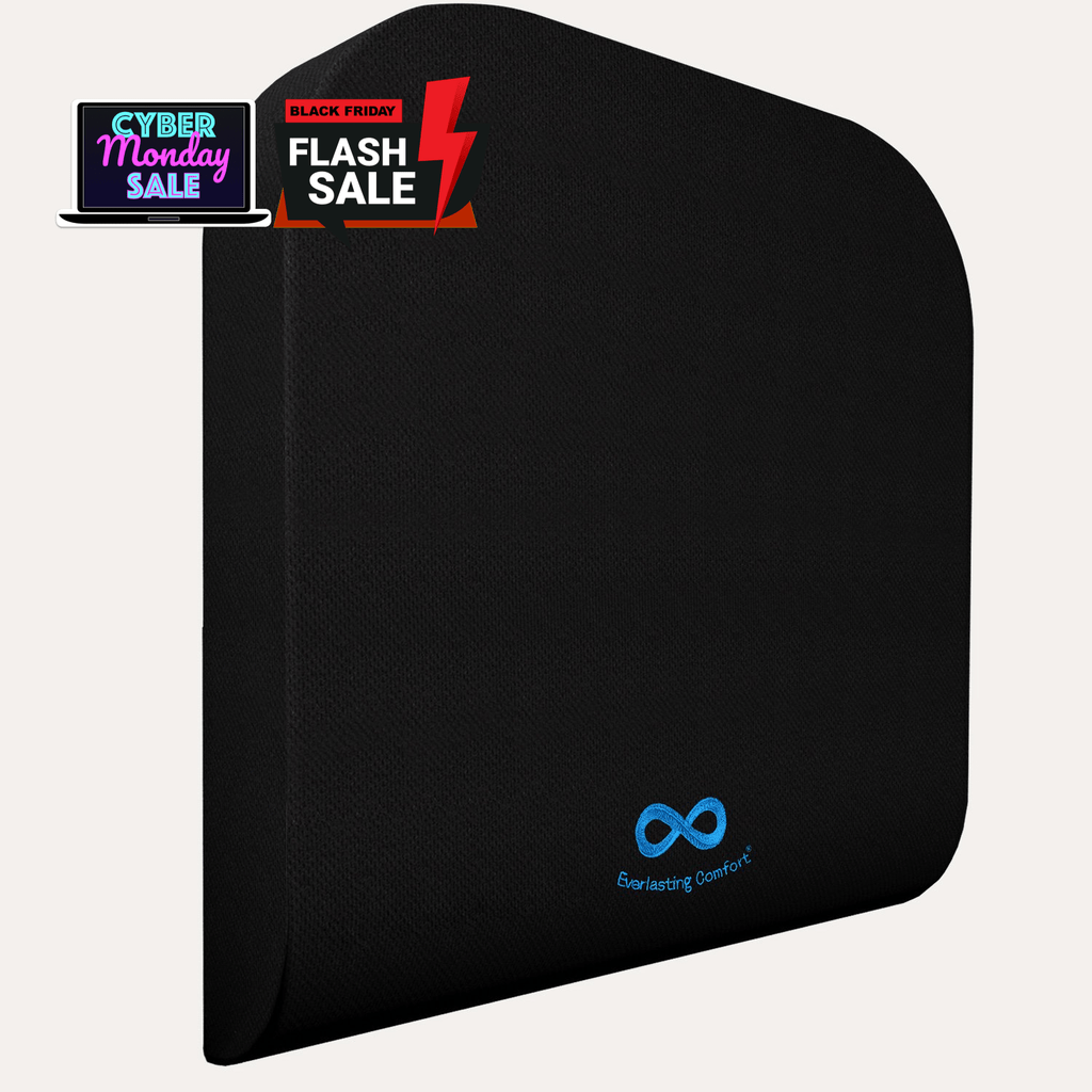 Cyber Monday sale, Black Friday flash sale. Everlasting Comfort Gel Infused Memory Foam Wheelchair Cushion