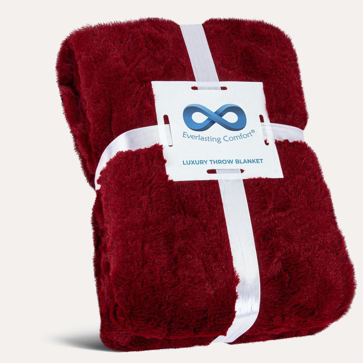 Red: Everlasting Comfort Luxury Faux Fur Throw Blanket