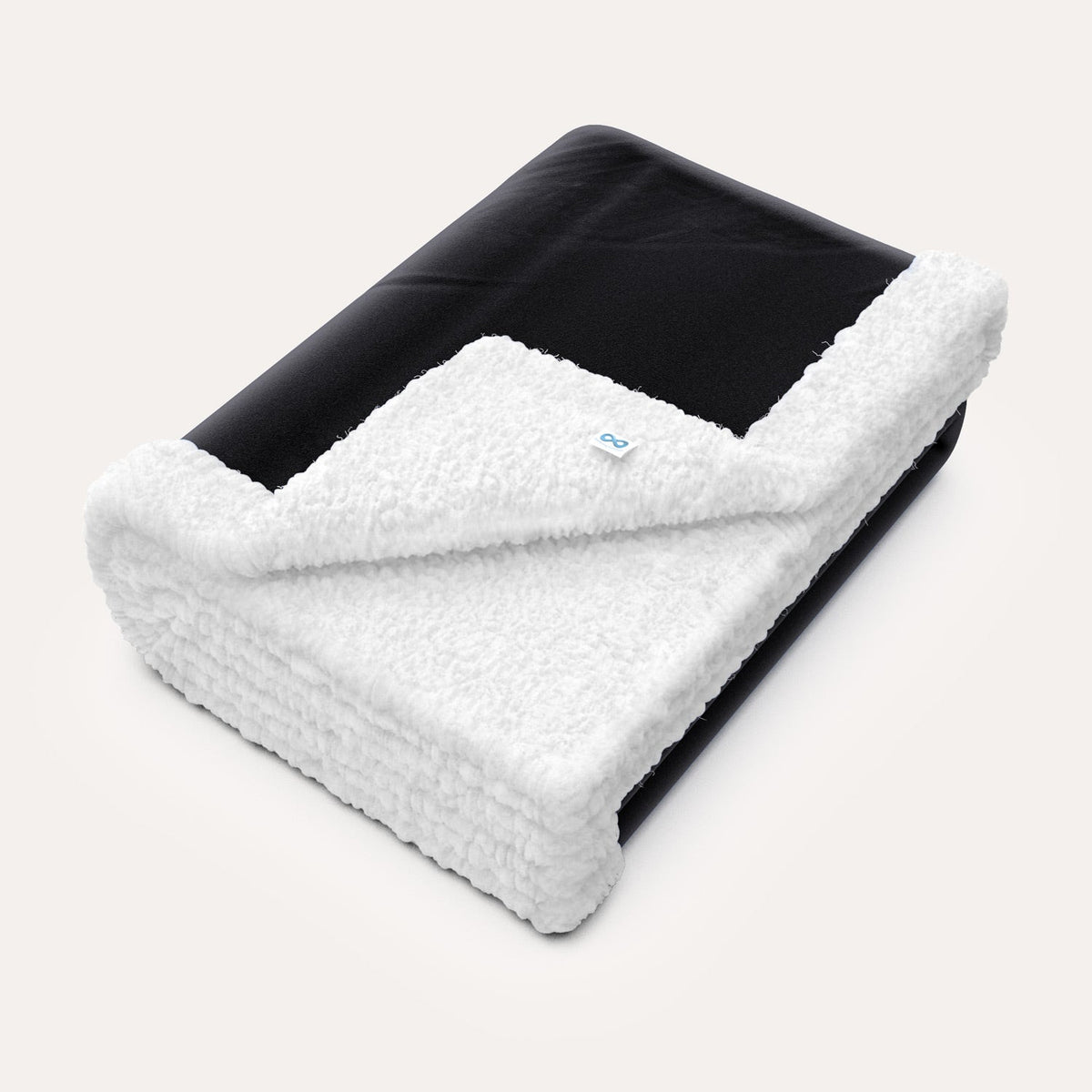 Everlasting Comfort Plush Sherpa Fleece Blanket Meteorite