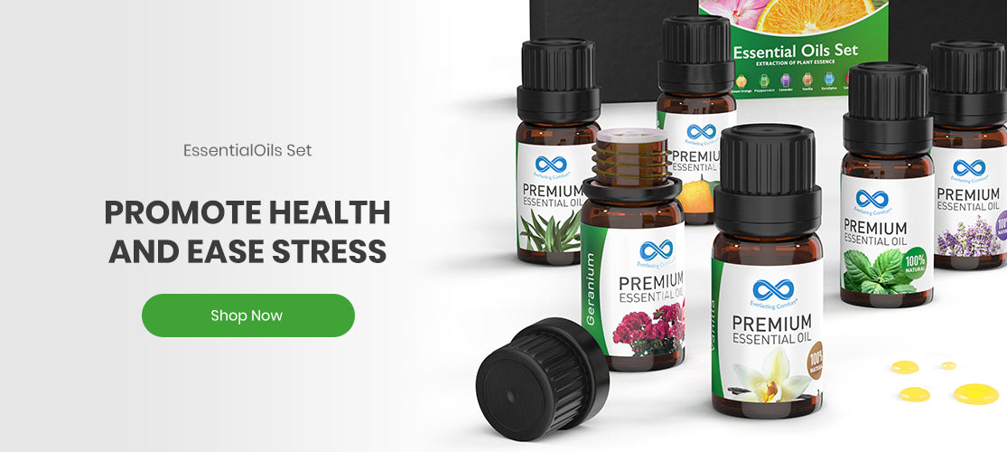 Shop now; Essential Oils Set. Promote health and ease stress