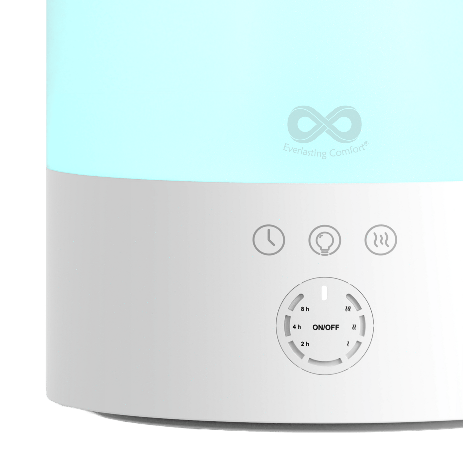 Everlasting Comfort Everlasting Comfort 2.5L Top Fill Cool Mist Humidifier with Quiet Operation for Bedroom