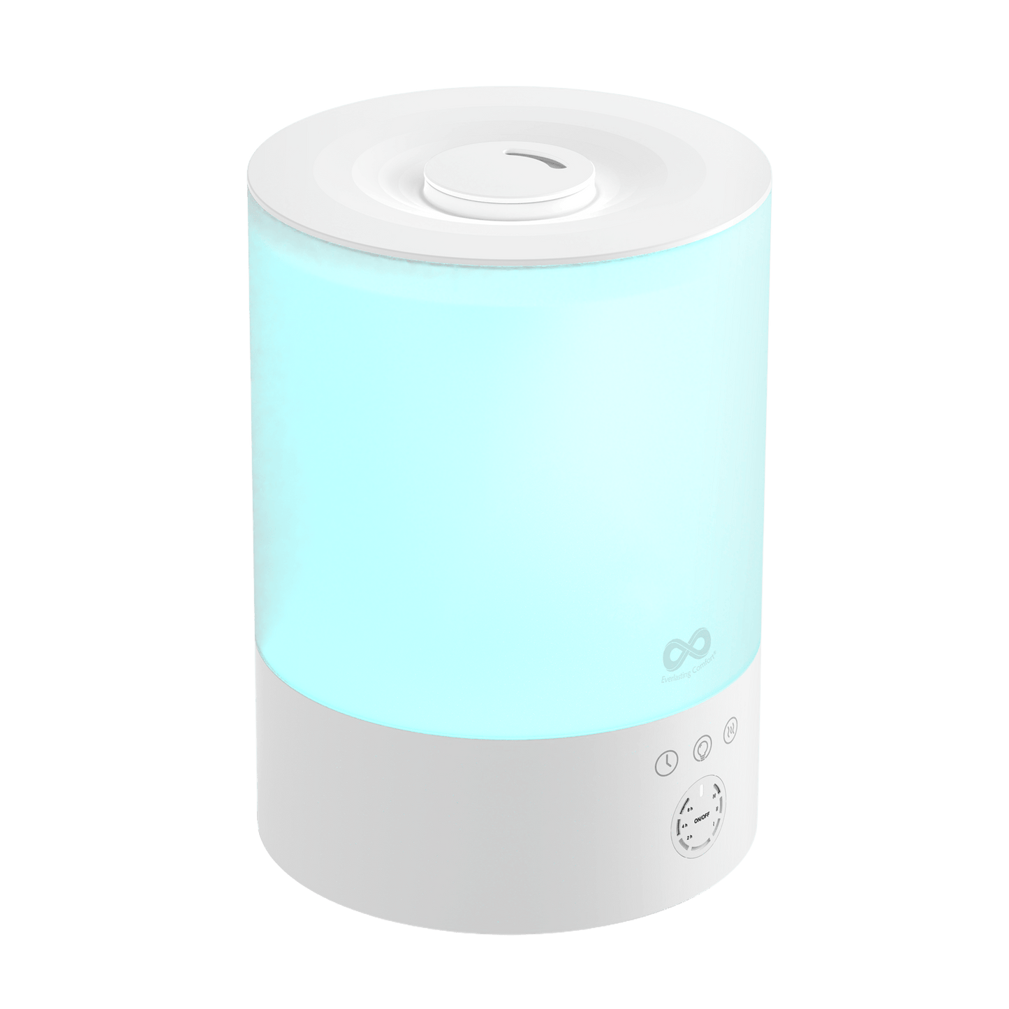 Everlasting Comfort Everlasting Comfort 2.5L Top Fill Cool Mist Humidifier with Quiet Operation for Bedroom