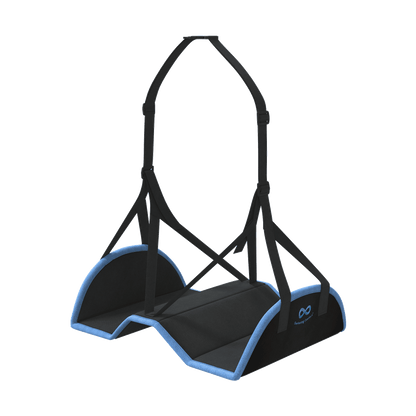 Everlasting Comfort Everlasting Comfort Airplane Foot Hammock - Memory Foam Foot Rest for Plane Travel