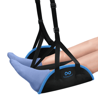 Everlasting Comfort Everlasting Comfort Airplane Foot Hammock - Memory Foam Foot Rest for Plane Travel