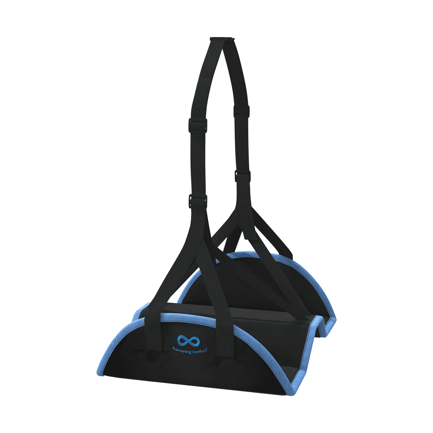 Everlasting Comfort Everlasting Comfort Airplane Foot Hammock - Memory Foam Foot Rest for Plane Travel