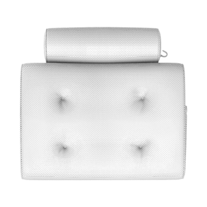Everlasting Comfort Everlasting Comfort Bath Pillow with Full Support for Head, Neck, and Shoulders White