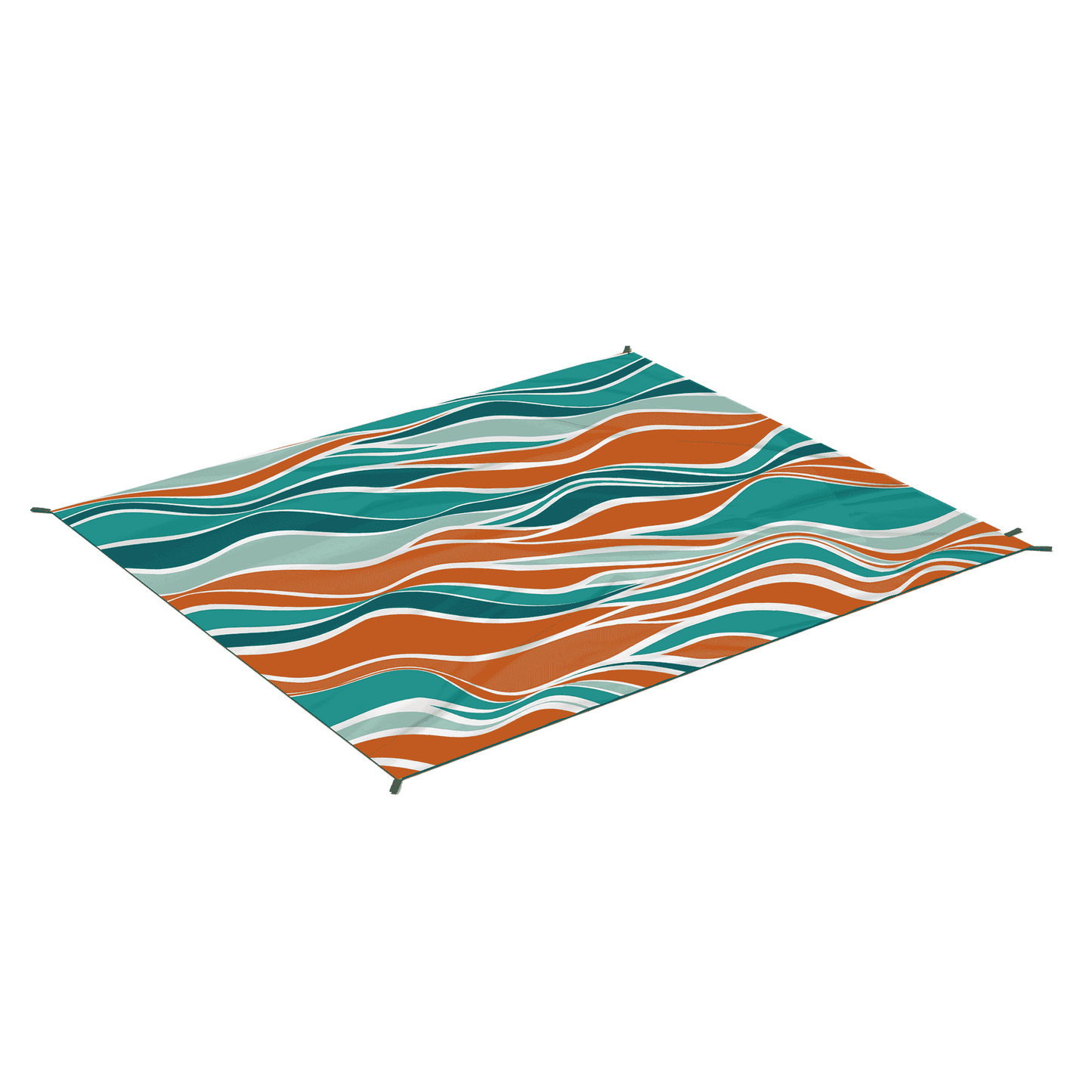 Everlasting Comfort Everlasting Comfort Beach Blanket Waterproof Sandproof - Large Oversized Beach Mat for 10 People w/Stakes, Storage Bag