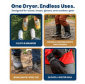 Everlasting Comfort Everlasting Comfort Boot Dryer with Ozone Deodorizer for Work Boots, Sneakers, and Gloves (2 Pair)