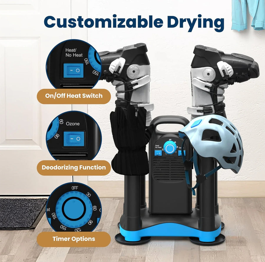 Everlasting Comfort Everlasting Comfort Boot Dryer with Ozone Deodorizer for Work Boots, Sneakers, and Gloves (2 Pair)