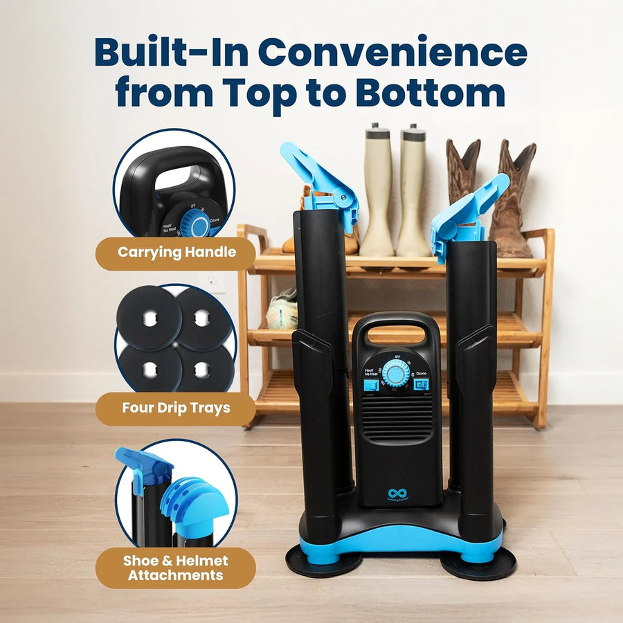 Everlasting Comfort Everlasting Comfort Boot Dryer with Ozone Deodorizer for Work Boots, Sneakers, and Gloves (2 Pair)