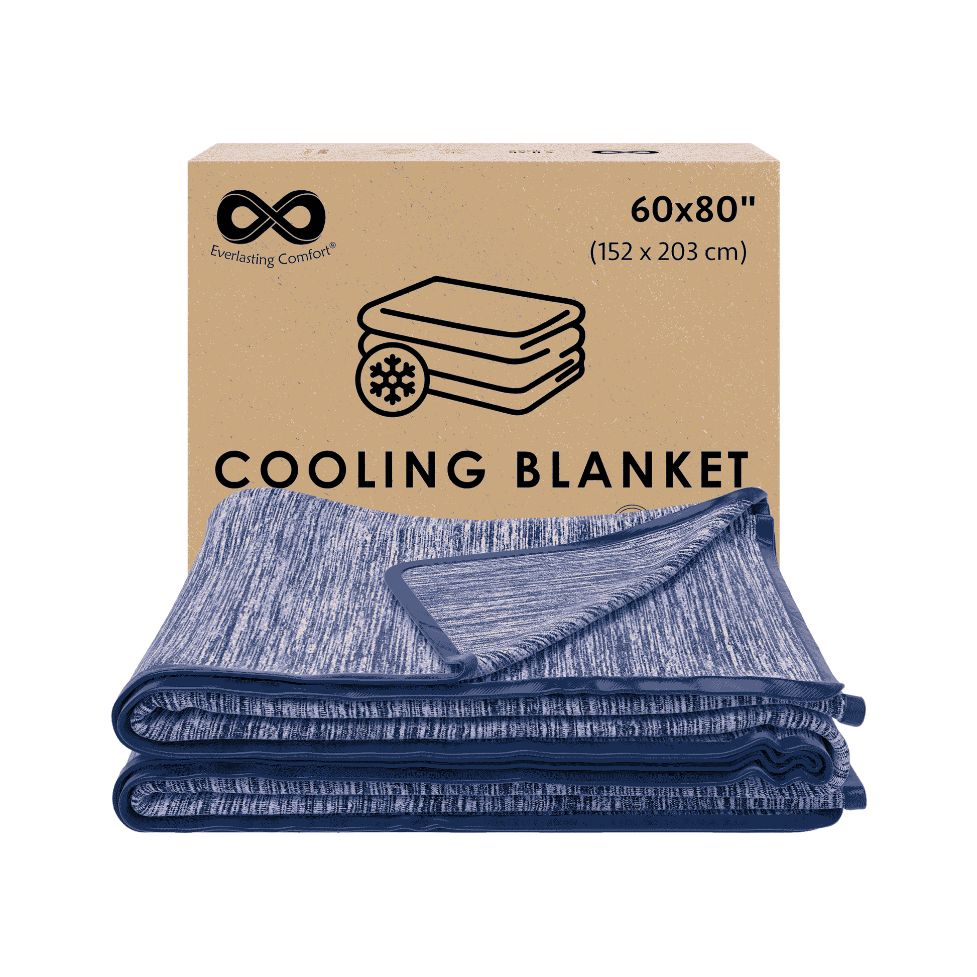 Everlasting Comfort Everlasting Comfort Cooling Blanket with Breathable Fabric for Hot Sleepers