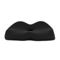 Everlasting Comfort Everlasting Comfort Elevate Series Seat Cushion with All-Day Pressure Relief Charcoal Black