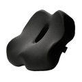 Everlasting Comfort Everlasting Comfort Elevate Series Seat Cushion with All-Day Pressure Relief Charcoal Black