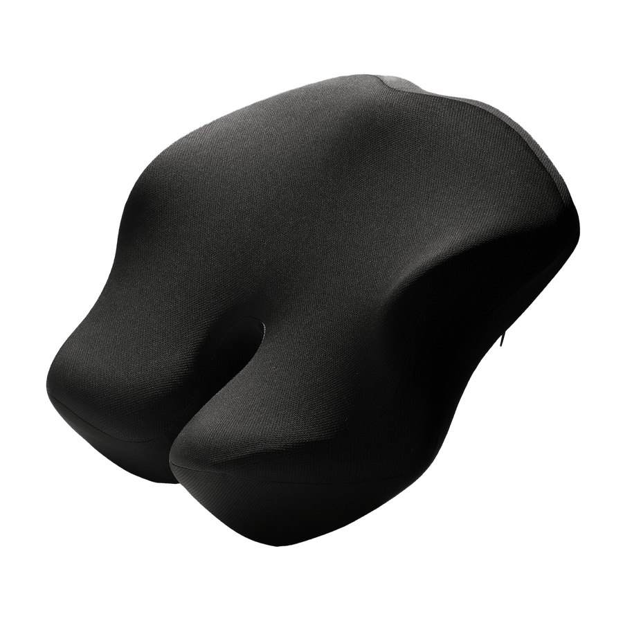 Everlasting Comfort Everlasting Comfort Elevate Series Seat Cushion with Ergonomic Support Charcoal Black
