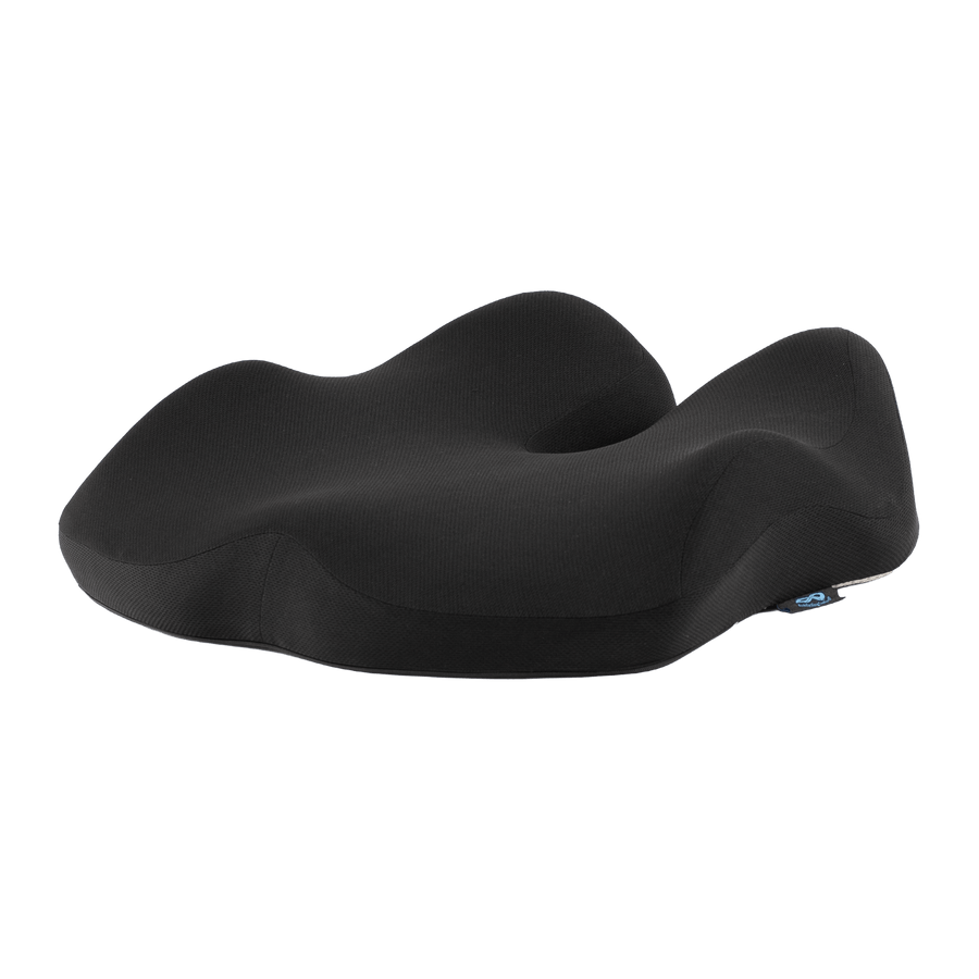 Everlasting Comfort Everlasting Comfort Elevate Series Seat Cushion with Ergonomic Support Charcoal Black