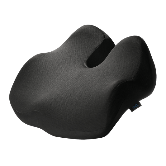 Everlasting Comfort Everlasting Comfort Elevate Series Seat Cushion with Ergonomic Support Charcoal Black