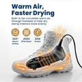 Everlasting Comfort Everlasting Comfort Portable Boot Dryer – Warm Airflow Shoe and Glove Dryer with 3/6/9 Hour Timer (Black)