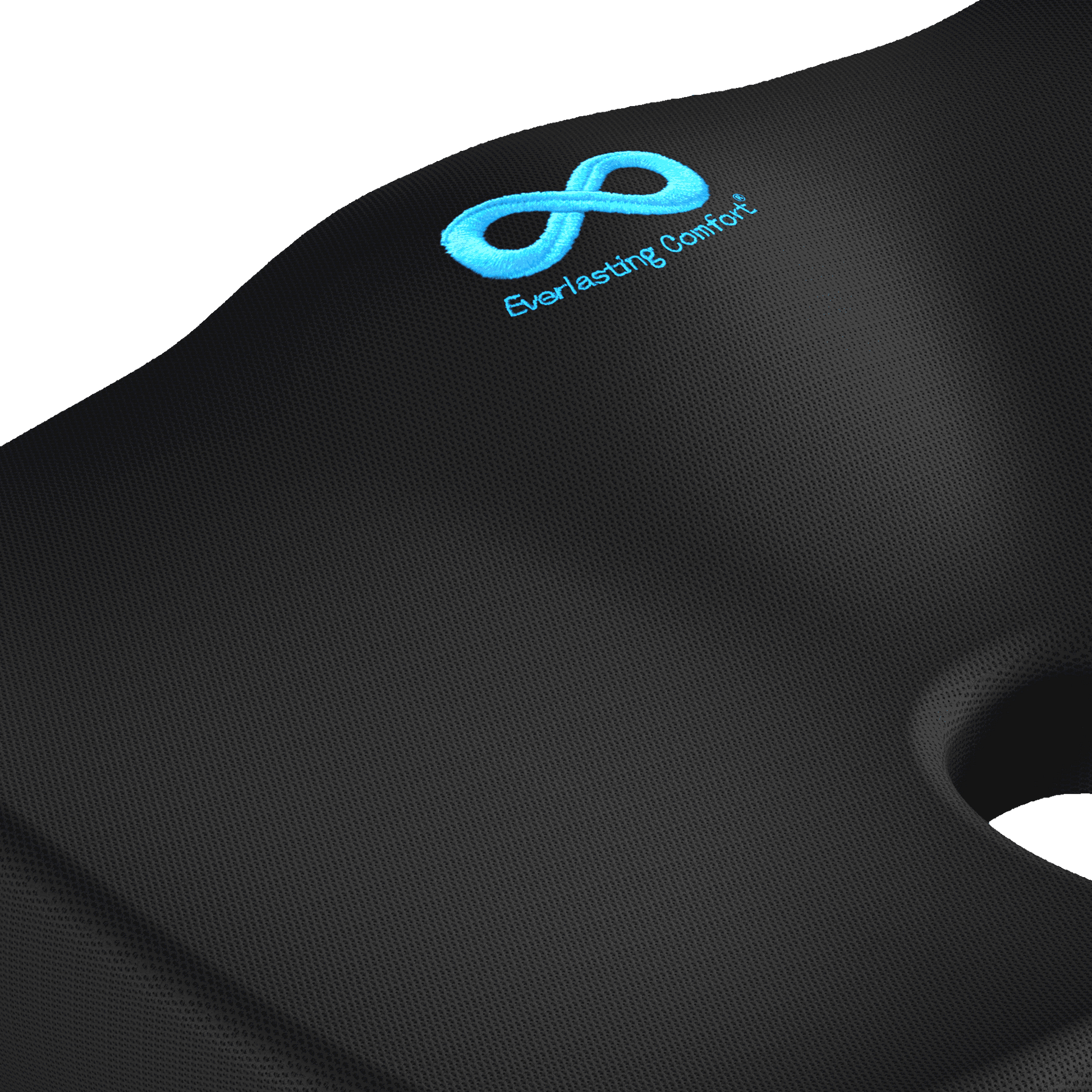 Everlasting Comfort Gel Infused Memory Foam Coccyx Seat Cushion