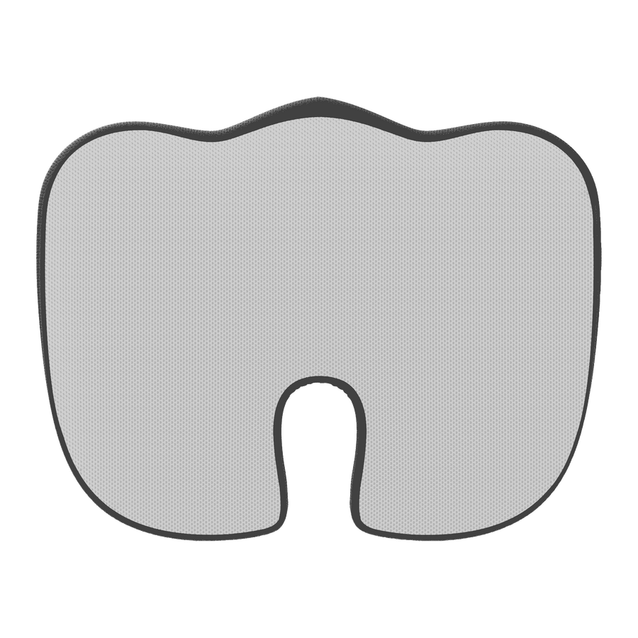 Everlasting Comfort Gel Infused Memory Foam Coccyx Seat Cushion