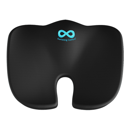 Everlasting Comfort Gel Infused Memory Foam Coccyx Seat Cushion