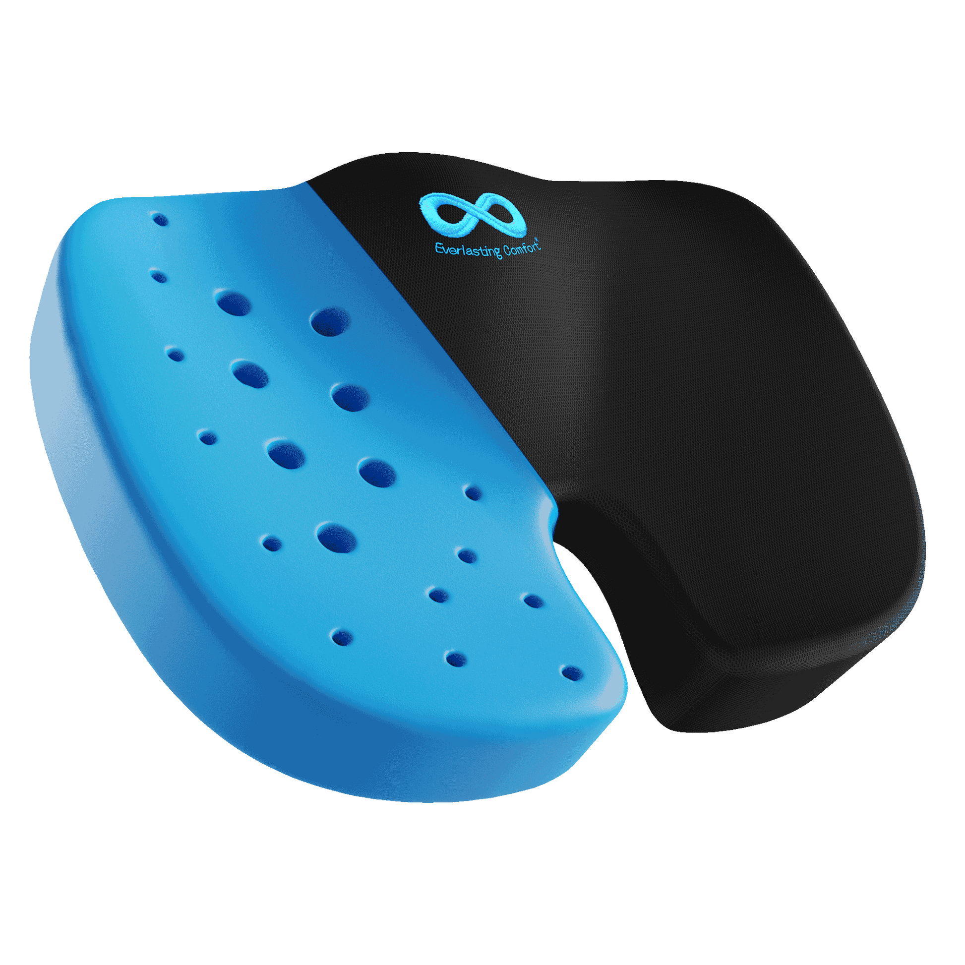 Everlasting Comfort Gel Infused Memory Foam Coccyx Seat Cushion