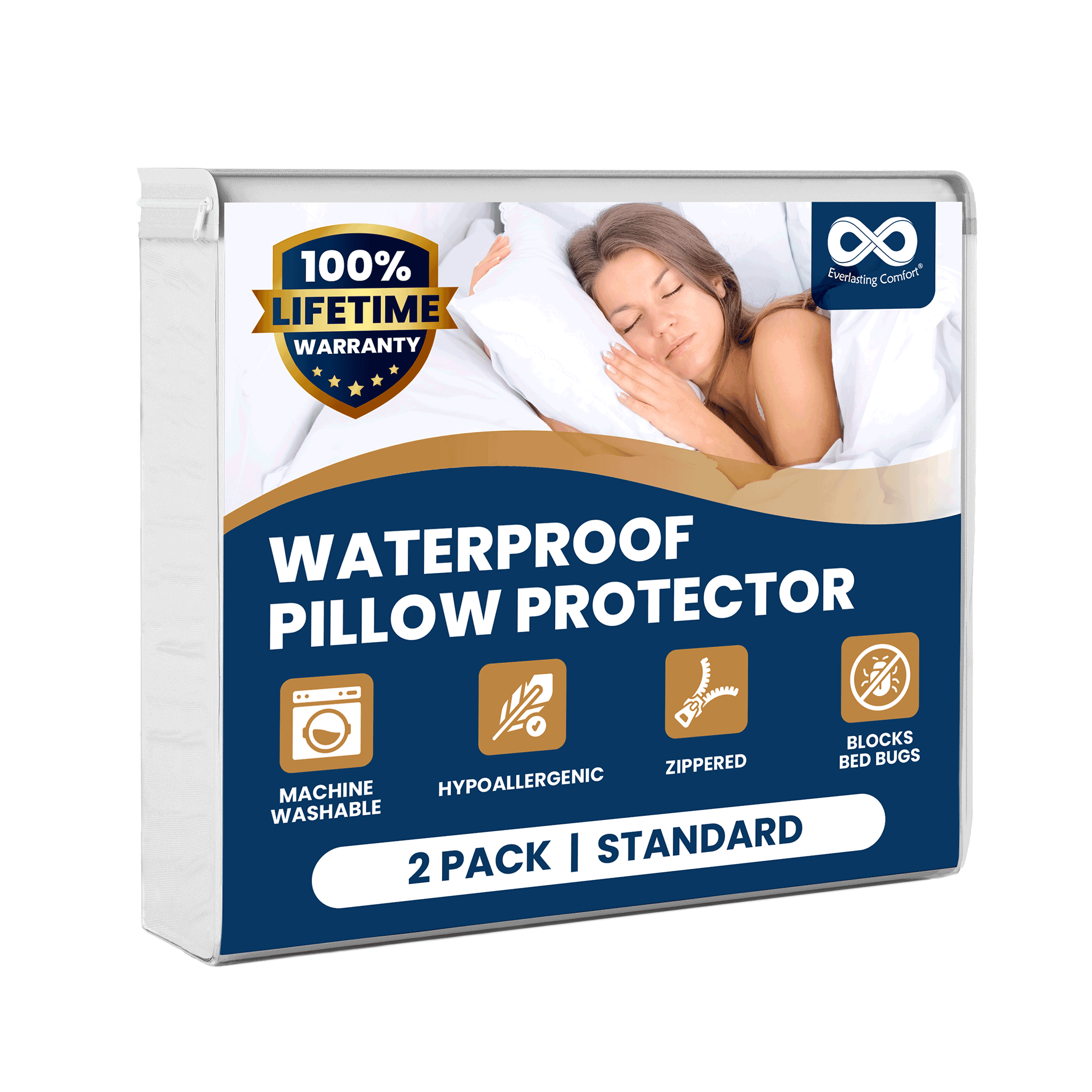 Everlasting Comfort Pillow Protectors - Thumbnail 2