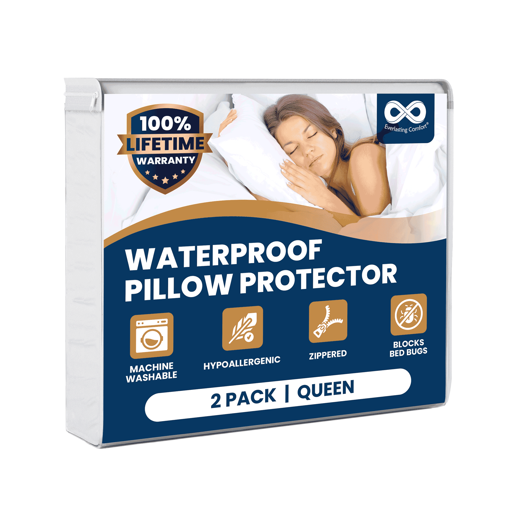 Everlasting Comfort Pillow Protectors - Thumbnail 3
