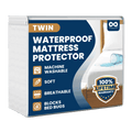 Everlasting Comfort Hypoallergenic Waterproof Mattress Protectors Twin