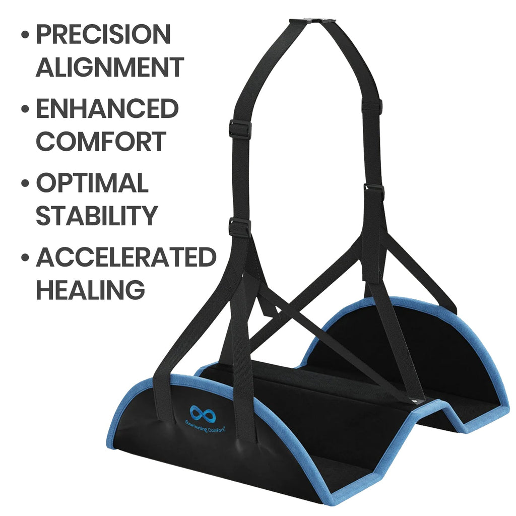 Precision alignment, enhanced comfort, optimal stability, accelerated healing. Everlasting Comfort Leg Support of Tibial Shaft Fracture Surgery