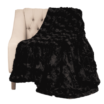 Everlasting Comfort Luxury Faux Fur Throw Blanket
