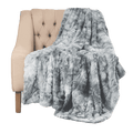 Everlasting Comfort Luxury Faux Fur Throw Blanket
