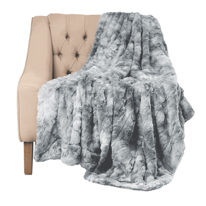 Everlasting Comfort Luxury Faux Fur Throw Blanket