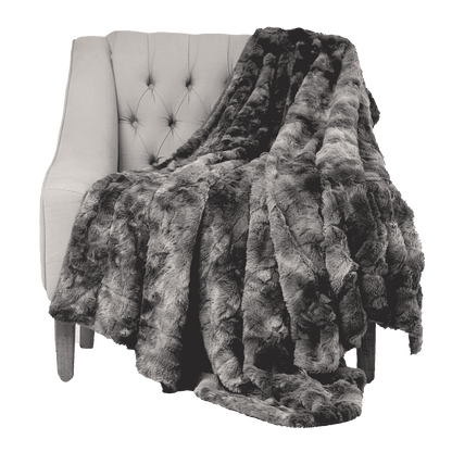 Everlasting Comfort Luxury Faux Fur Throw Blanket