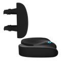 Everlasting Comfort Memory Foam Seat Cushion and Back Cushion, Gel Infused & Ventilated Black Gel Infused Seat & Back Set