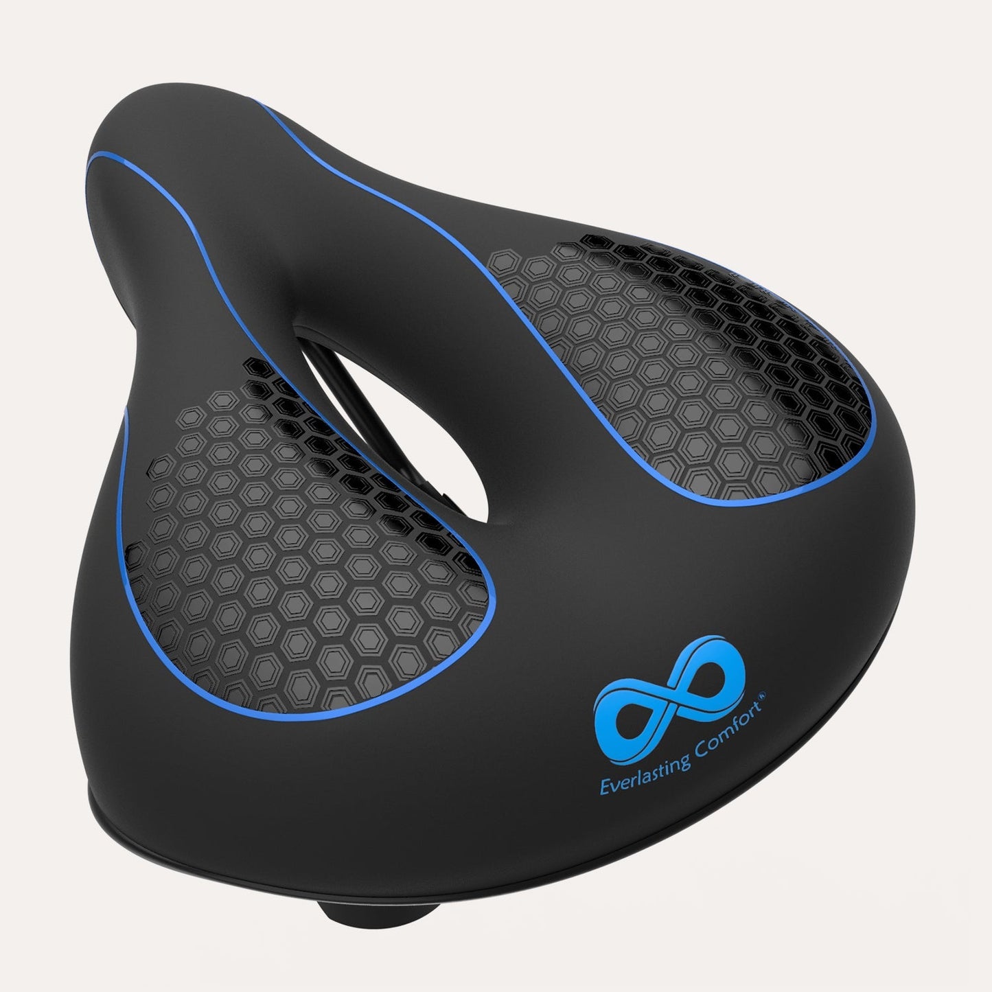 Blue accent: Everlasting Comfort Bike Seat