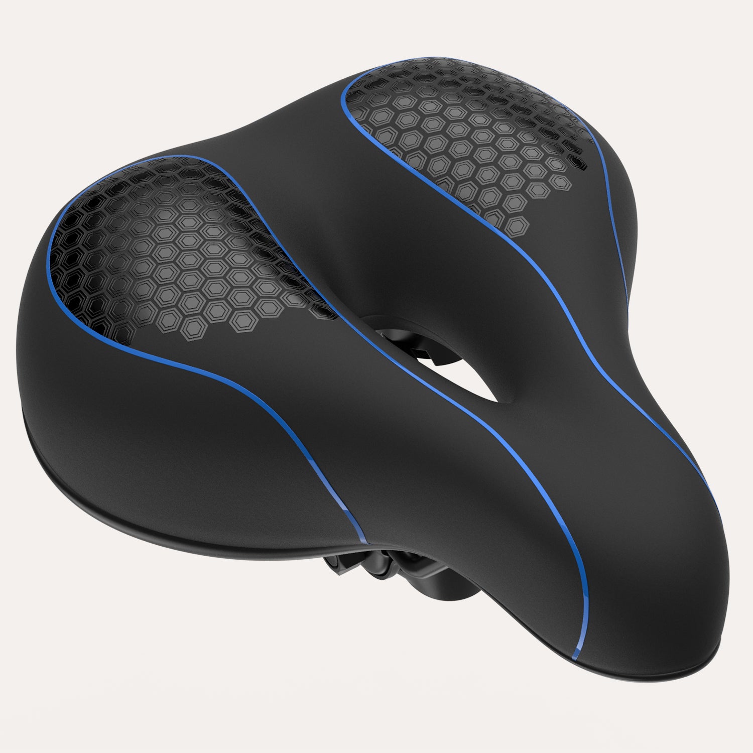 Blue accent: Everlasting Comfort Bike Seat