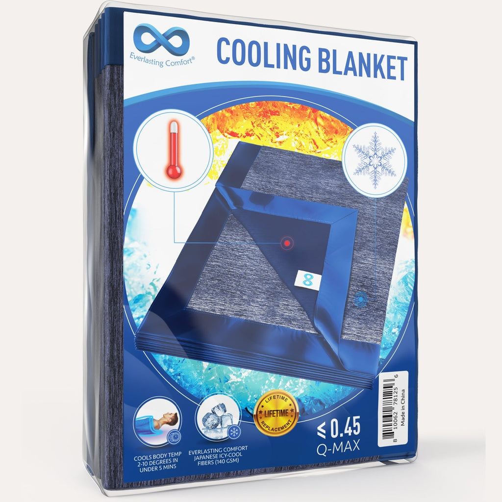 Blue: Everlasting Comfort Cooling Blanket