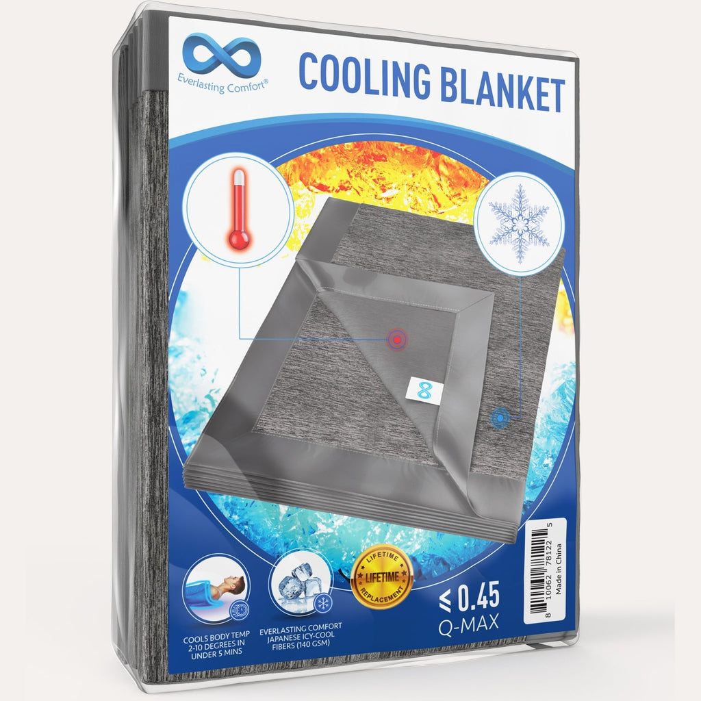 Gray: Everlasting Comfort Cooling Blanket