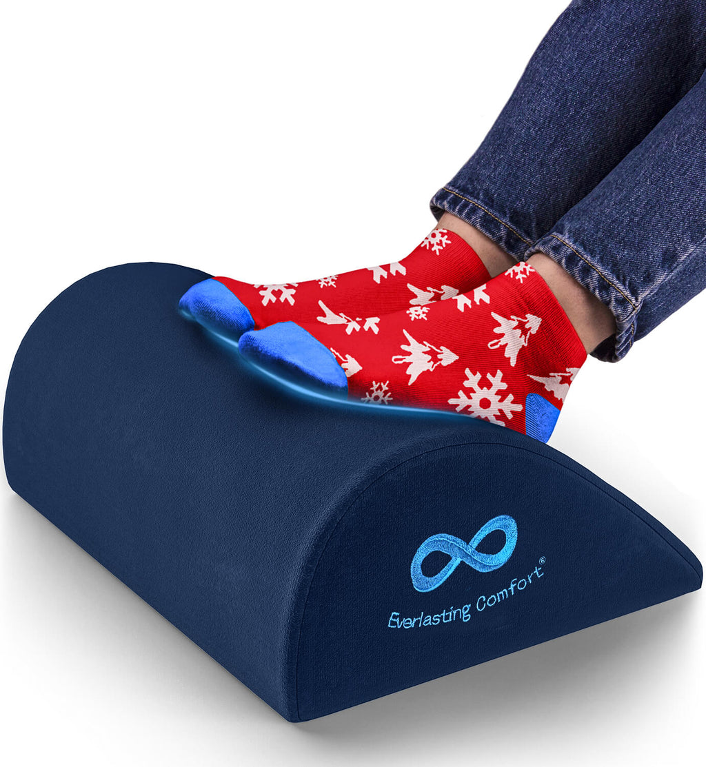Desk Navy Blue: Achilles Tendon Support Pillow